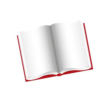 kitap okul izole simgesi