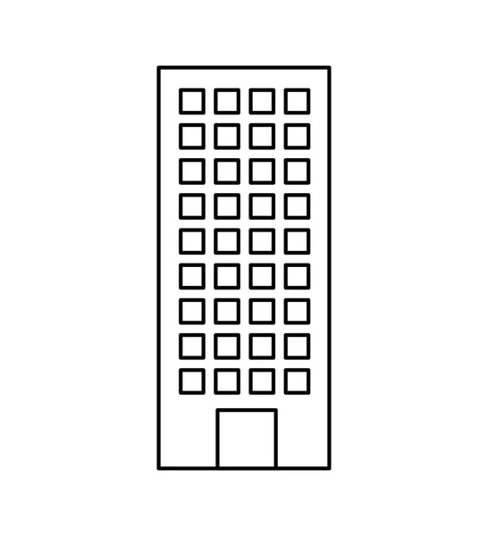 Building construction isolated icon — Stock Vector