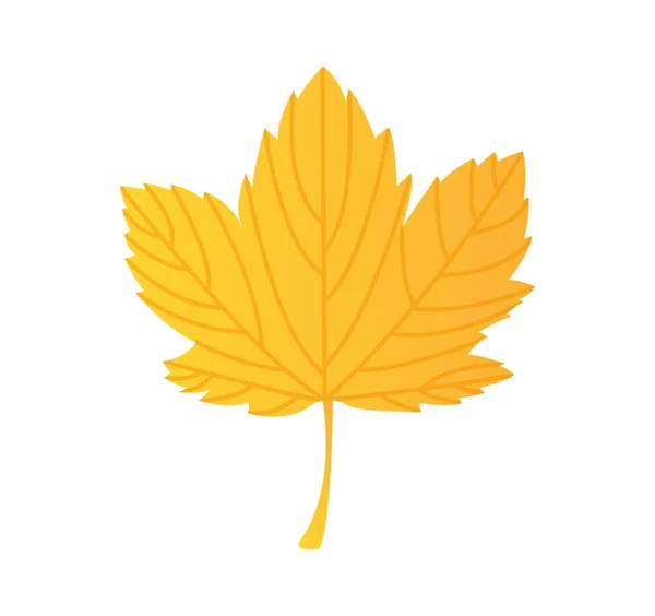Feuille plante silhouette icône — Image vectorielle