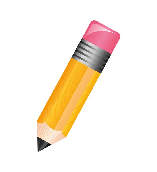 Ikona ikony szkoły ołówkowej — Wektor stockowy