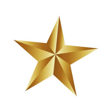 neşeli Noel yıldız altın dekoratif öğe