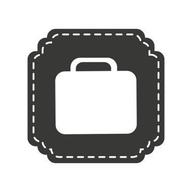 Portföy iş izole simgesi