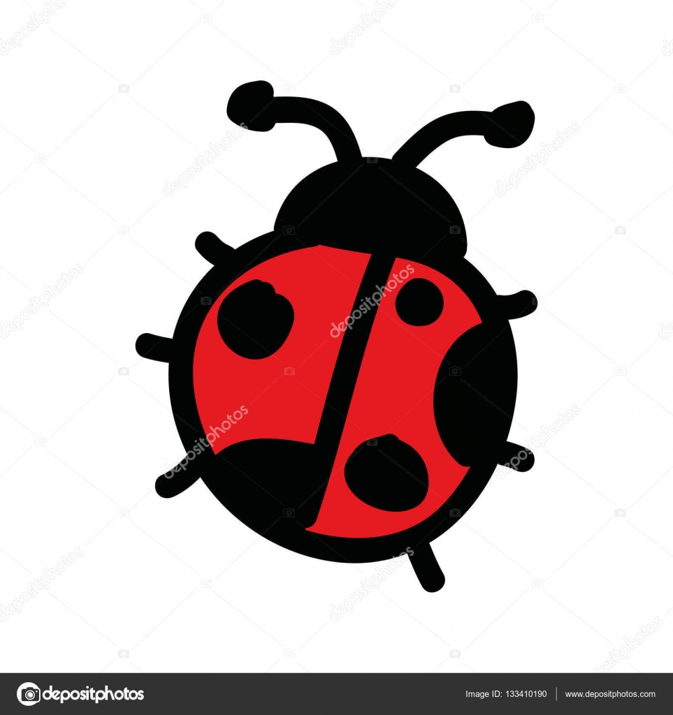 Cute ladybug drawing isolated icon Stock Vector by ©yupiramos ...