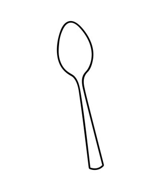 kaşık çatal bıçak izole simgesi