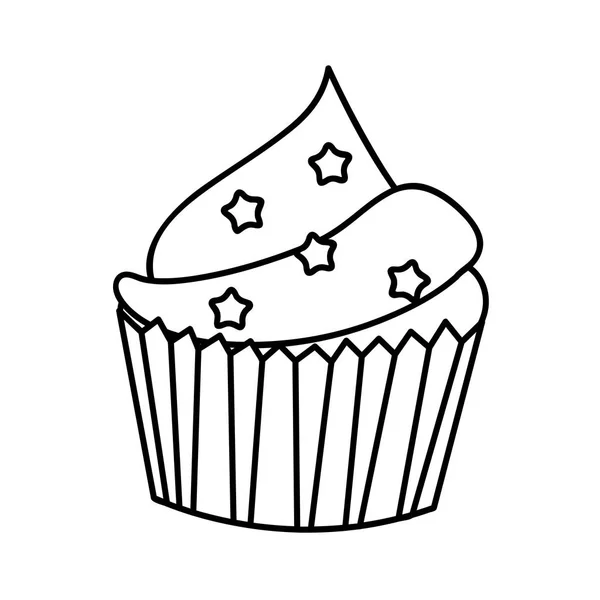 美味甜蛋糕图标 — 图库矢量图片
