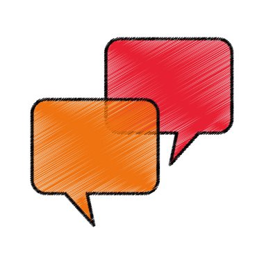 konuşma buble izole simgesini