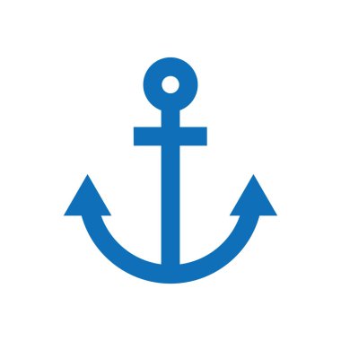 çapa Denizcilik izole simgesi