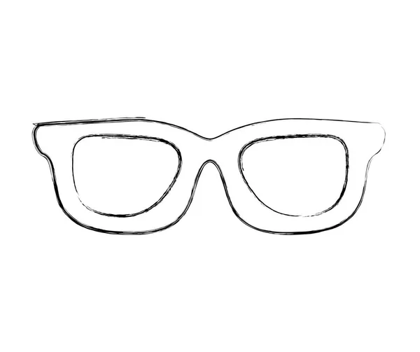 Brille Zubehör Ikone isoliert — Stockvektor