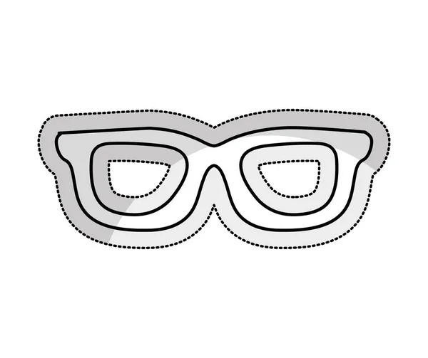 Accesorio gafas icono aislado — Vector de stock