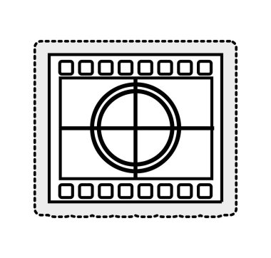 Fotoğraf izole simgesi kayda