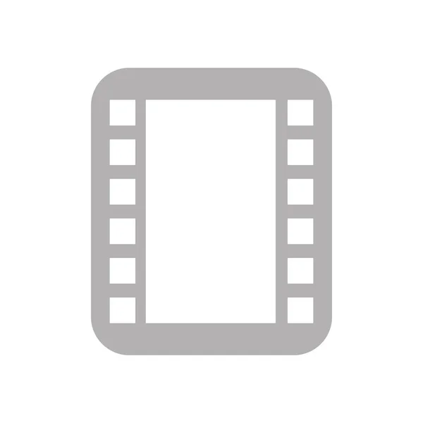 Tape fotografische rollen geïsoleerde pictogram — Stockvector