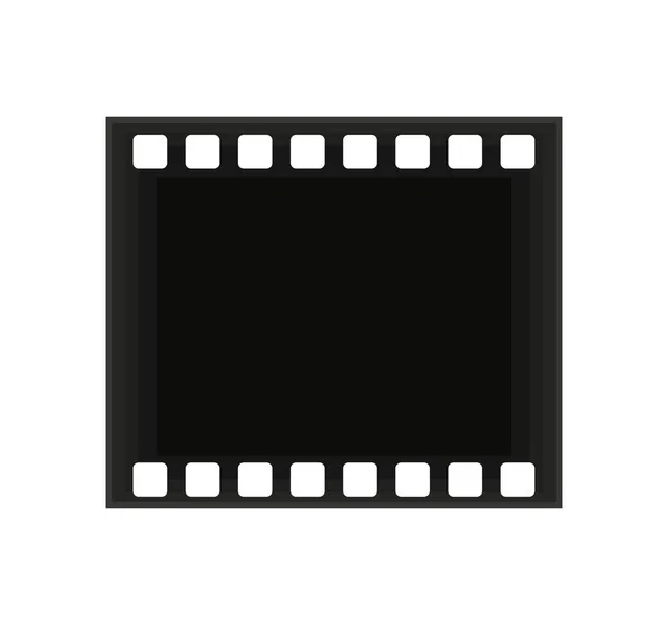 Φωτογραφική ταινία αυτοκόλλητη ρολλό απομονωμένες εικονίδιο — Διανυσματικό Αρχείο