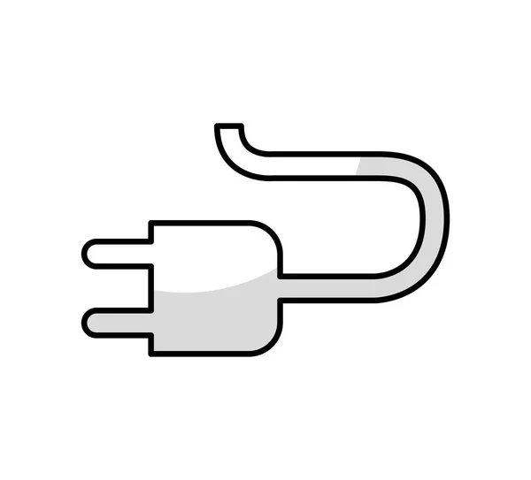 插头连接器能源独立的图标 — 图库矢量图片