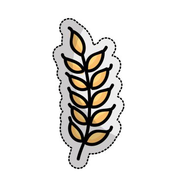 bitki izole simgesi yapraklar