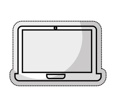 dizüstü bilgisayar izole kutsal kişilerin resmi