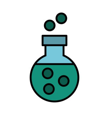 tüp testi izole simgesi