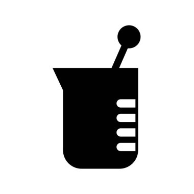 tüp testi izole simgesi