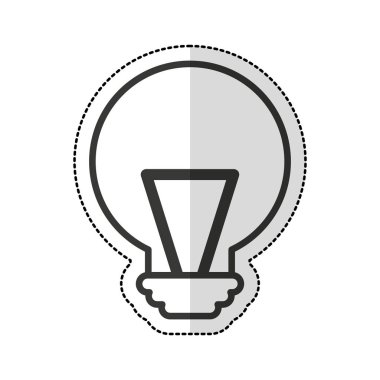 Ampul Işık düz simgesi