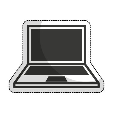 dizüstü bilgisayar izole kutsal kişilerin resmi