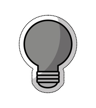 Ampul Işık düz simgesi