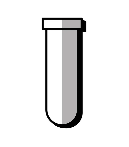 Buis test geïsoleerde pictogram — Stockvector