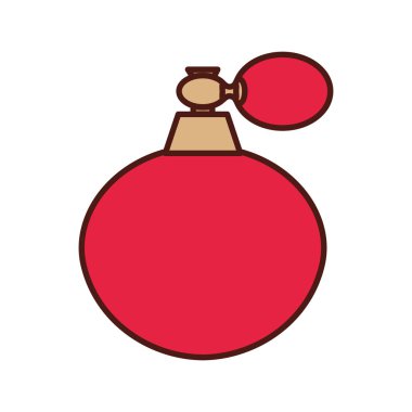 sıçrama fragance izole simgesi