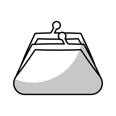 çanta kadın izole simgesi