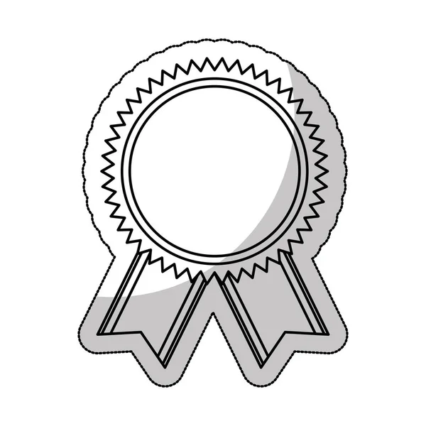 Izolované ikona ocenění medaile — Stockový vektor