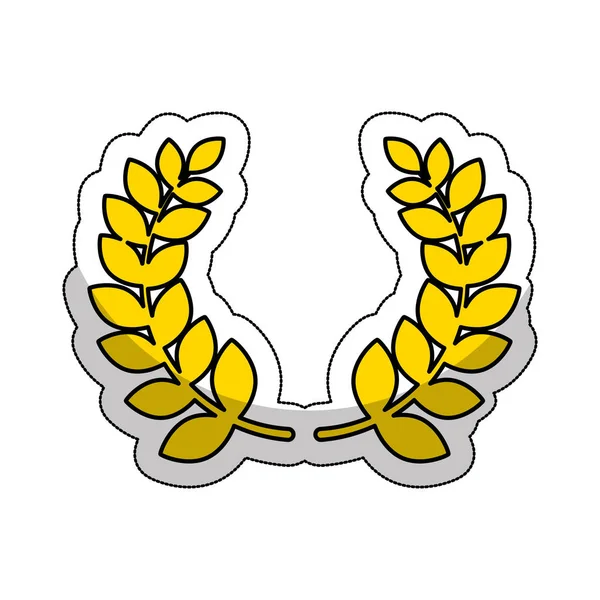 Reath crown award icon — стоковый вектор