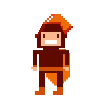 oyun savaşçı pixelated simgesi