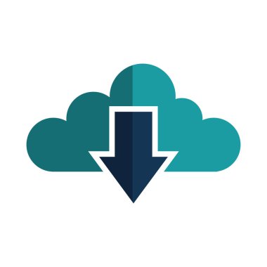 bulut bilgi işlem izole simgesi