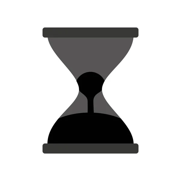 Izolované ikona přesýpacích hodin hodinky — Stockový vektor