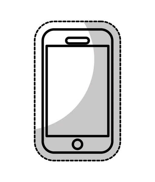 Smartphone technológiai sor ikon — Stock Vector