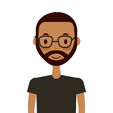 çizgi film genç adam simgesi