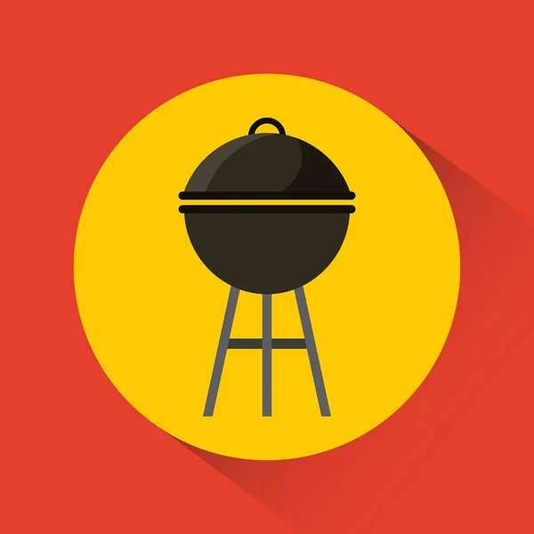 Grill-Design — Stockvektor