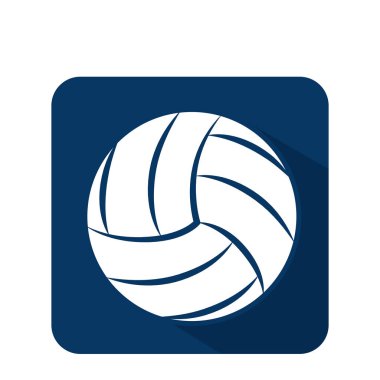 Voleybol Spor amblemi simgesi
