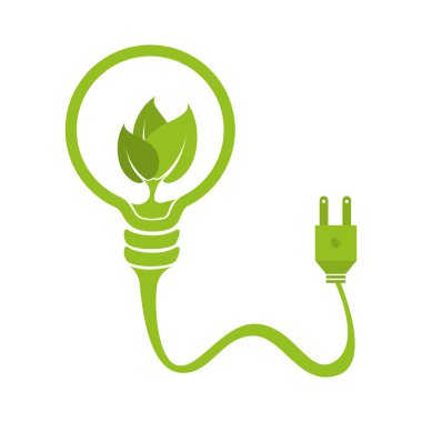 ampul ekoloji simgesiyle