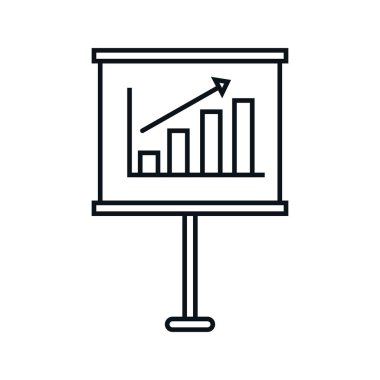 Eğitim kağıt kurulu izole simgesi