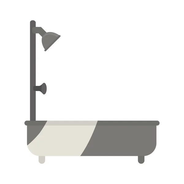 Servicio de bañera icono aislado — Archivo Imágenes Vectoriales