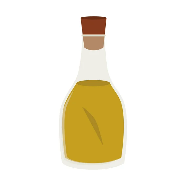 Aceite de oliva icono aislado — Vector de stock