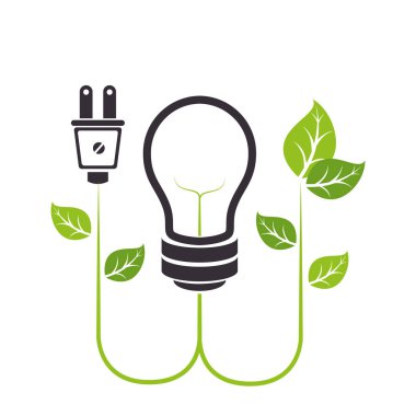 ampul ekoloji simgesiyle