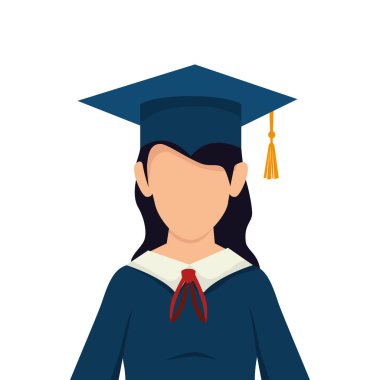 Öğrenci mezuniyet Tekdüzen simgesi