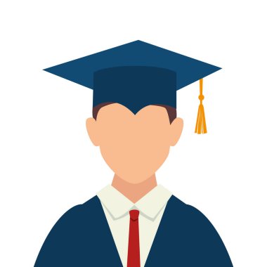 Öğrenci mezuniyet Tekdüzen simgesi