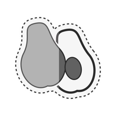 taze sebze izole simgesi