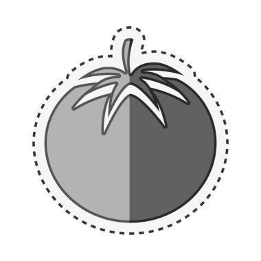 taze sebze izole simgesi