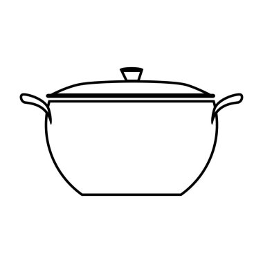 mutfak ot izole simgesi