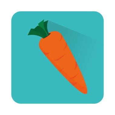 taze sebze izole simgesi