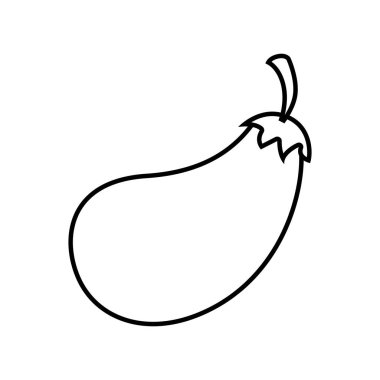 taze sebze izole simgesi