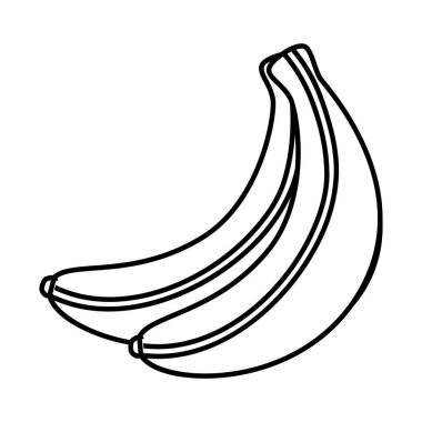 taze meyve izole simgesi