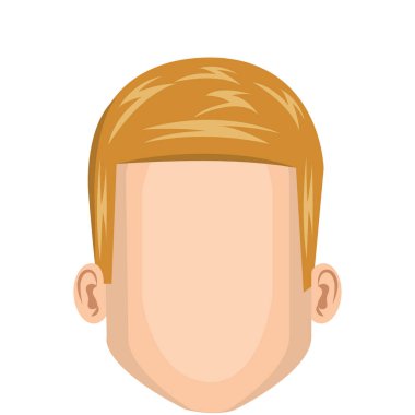 genç adam karakter simgesi